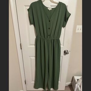 Green Jumpsuit